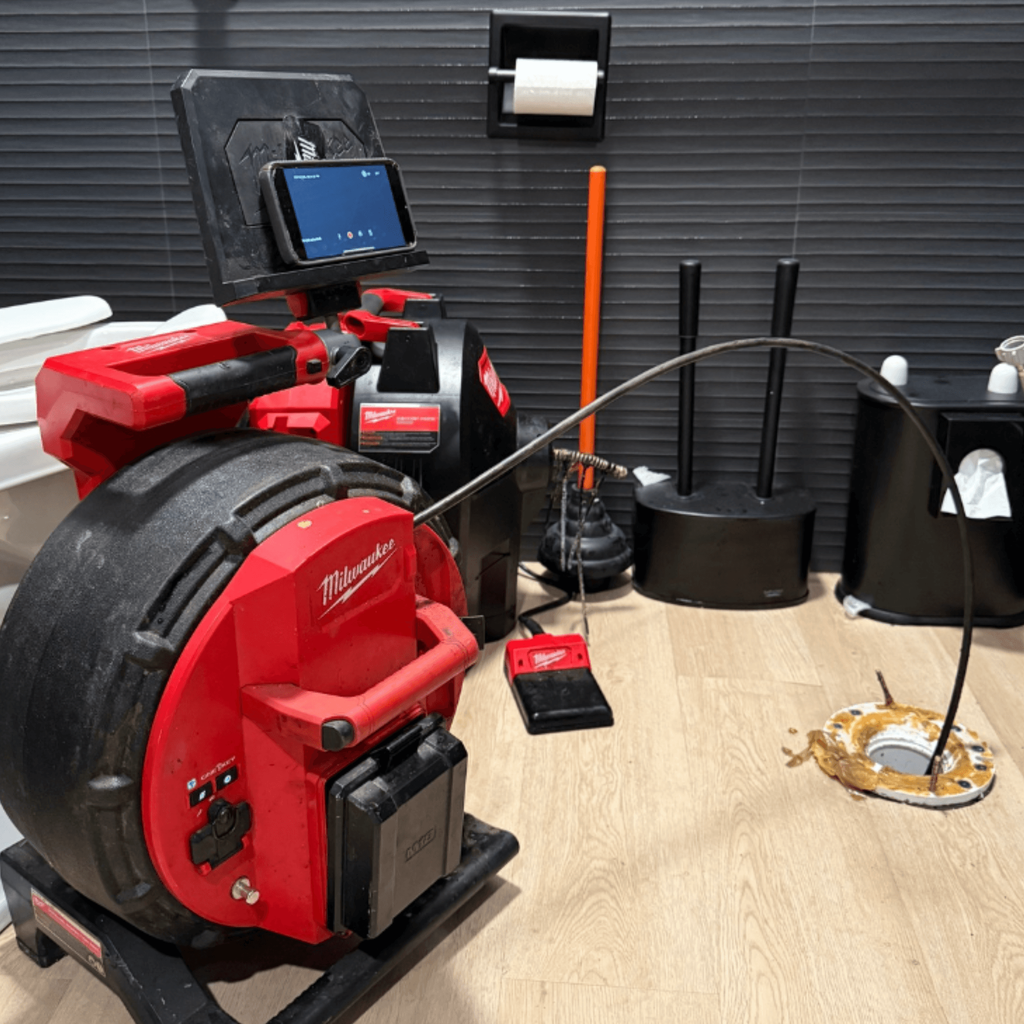 NSP Plumbing camera inspection service