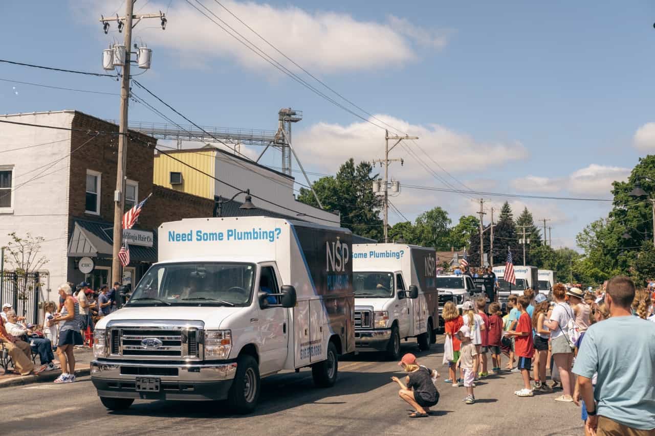 NSP Plumbing 24/7 Mobile Service Van